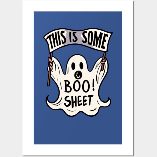 This is some boo sheet Wall Art by Guncha Kumar